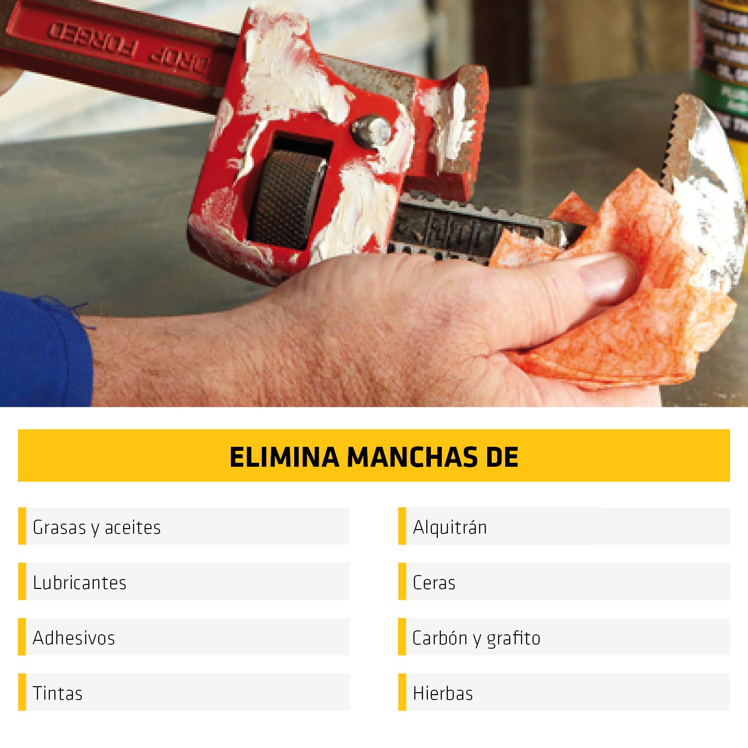 SIKA - Toallitas húmedas para la limpieza de manos y materiales - Sika Handclean - Blanco - Elimina los restos de poliuretano fresco, la grasa y la suciedad - 70 toallitas