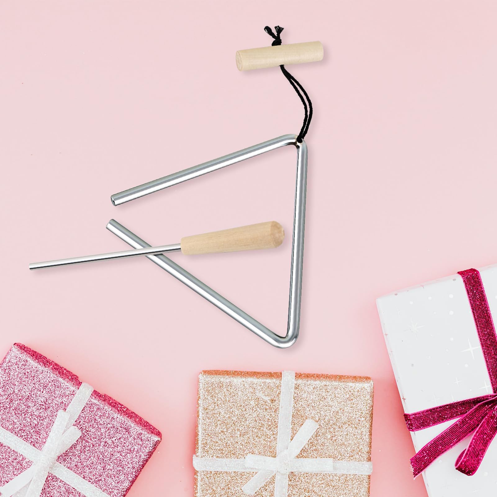 Amazon | スチールトライアングル楽器、トライアングルハンド