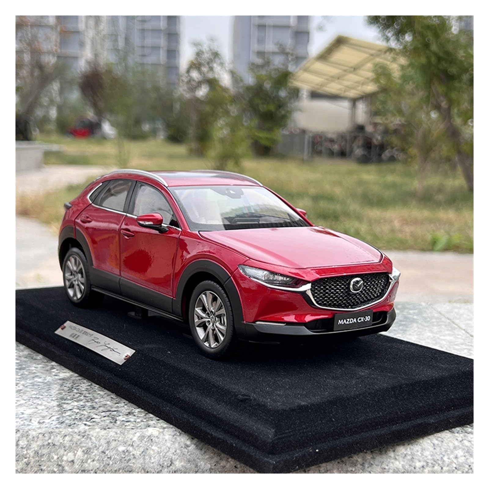 Scale Finished Model Car Scale High Simulation 1/18 for Mazda 3