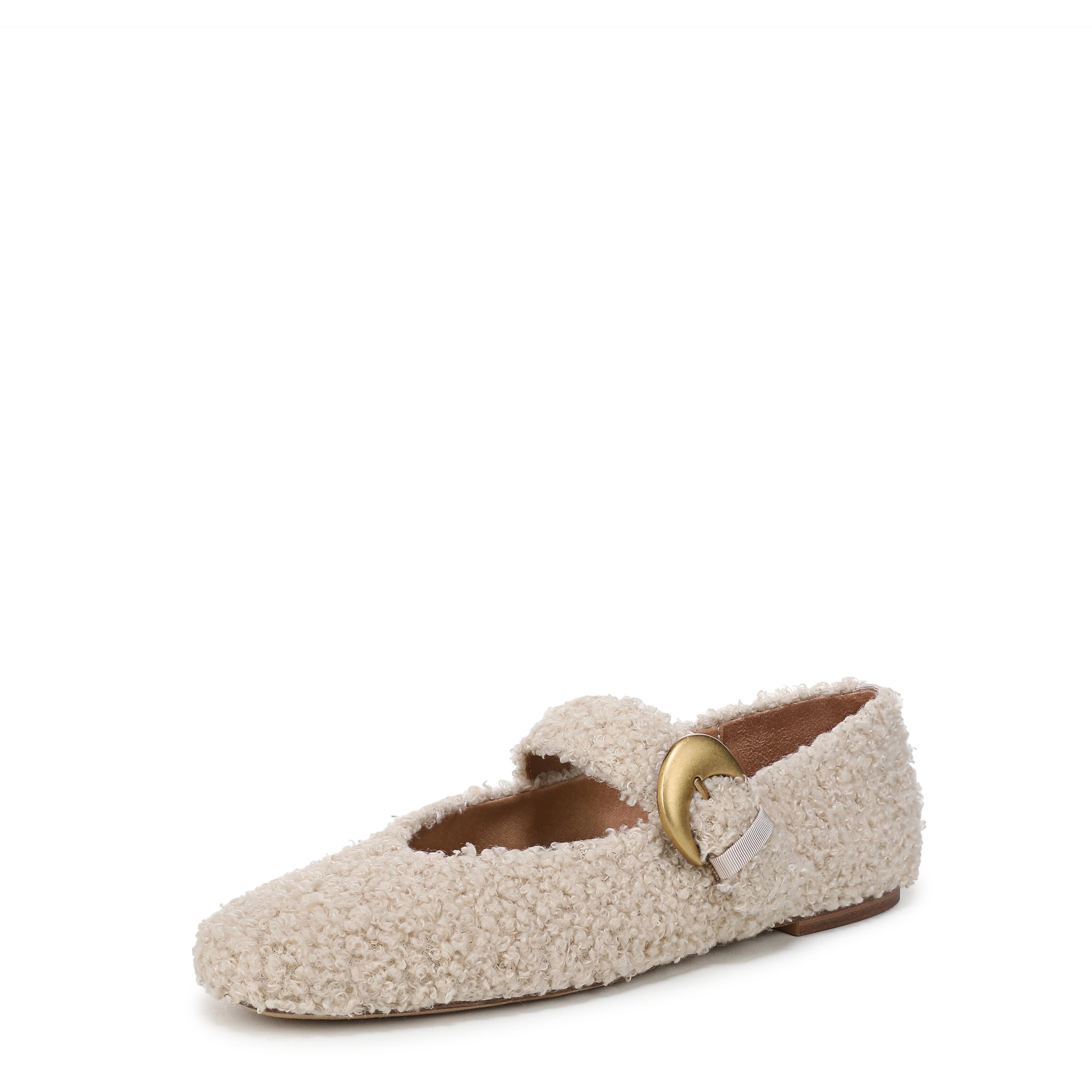 Circus NY by Sam Edelman Women's Bella Plush Mary Jane Flat