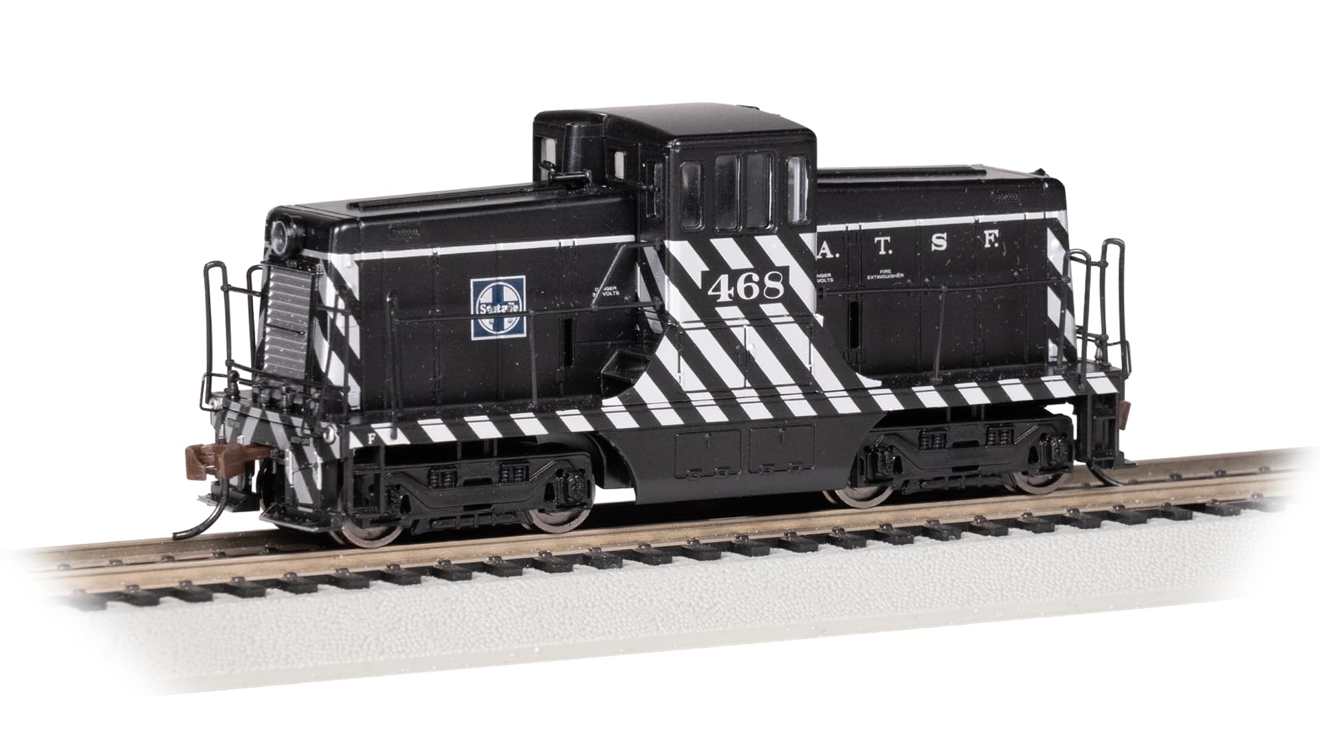 Locomotive HO GE 44 tonnes Bachmann Santa Fe 468 avec décodeur Tsunami2 DCC Sound
