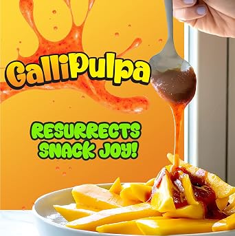 Gallito Mex Pulpa de Tamarindoy Chamoy | Tamarindo and chamoy sauce | Mexican fruit sauce | Ready for Parties, Snacks, Pinatas & Sharing | 1-Pack