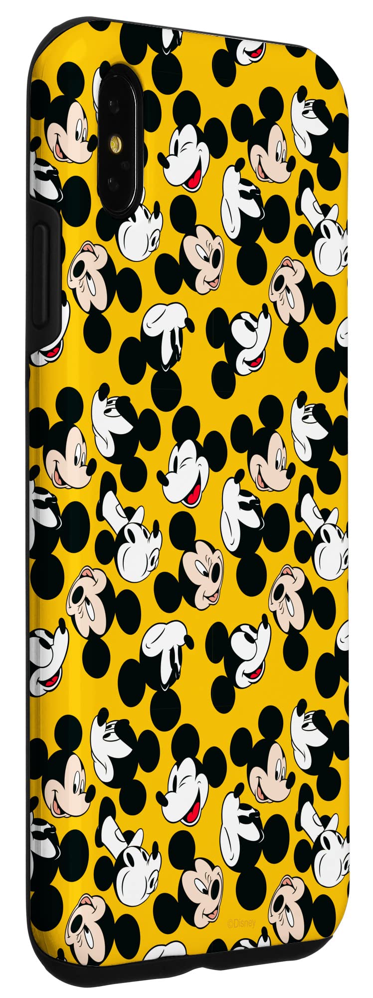 Custodia per iPhone XS Max Disney Topolino Giallo