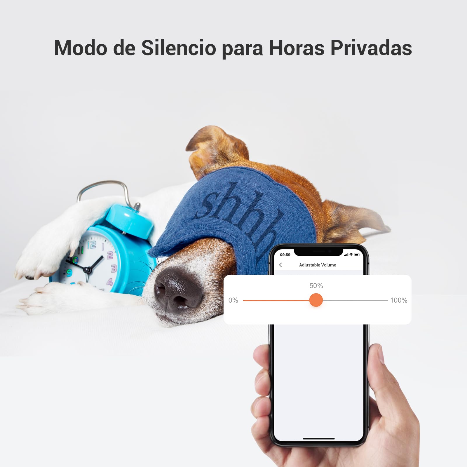 EZVIZ CH1 Chime WiFi Inteligente Timbre de Puerta, Timbre Interior Extra Compatible con Timbre con Vídeo EP3x Pro, Sirena Incorporada, Volumen Ajustable hasta 72dB, Antena Dual, Instalación Enchufable