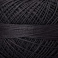 Vista 2 de Lizbeth Tamaño 80 HH80 Hilo de algodón 184 yardas 0.35 oz, carbón