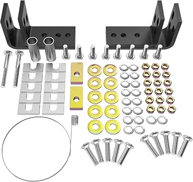 Universal Installation Kit w/Hardware and Brackets, 10-Bolt Design