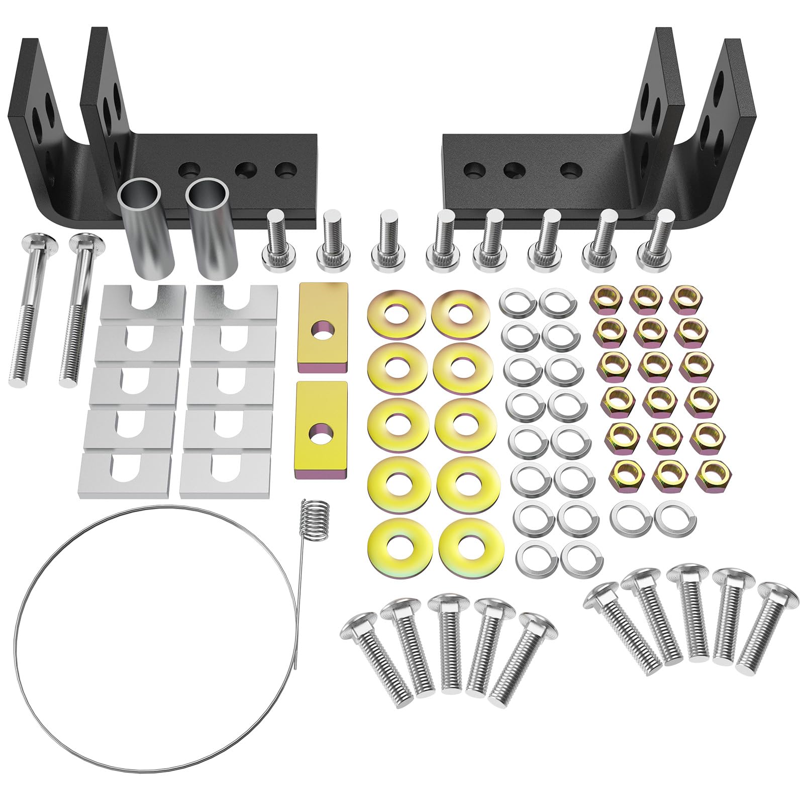 Universal Installation Kit w/Hardware and Brackets, 10-Bolt Design
