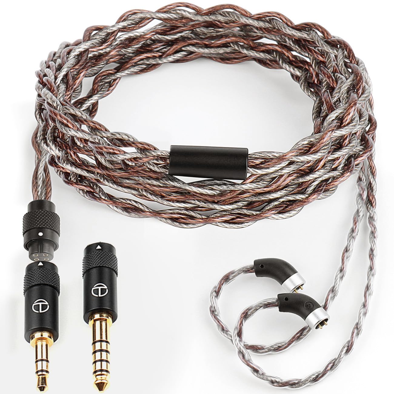 Amazon | TRN Redchain リケーブル QDC イヤホンケーブル 3.5 4.4 mm