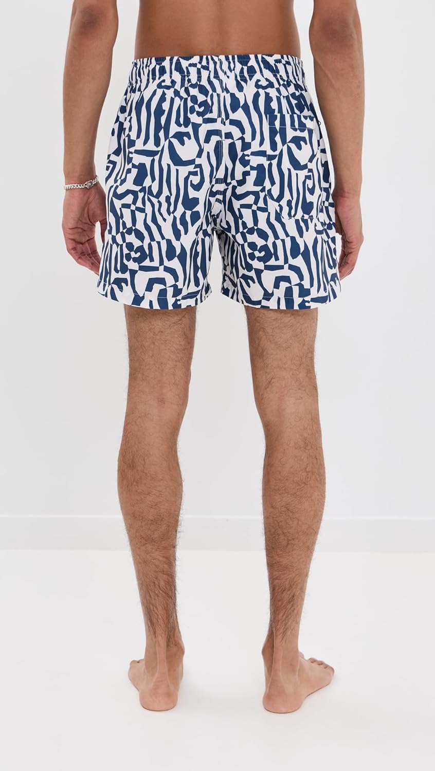 OAS Men's Marbling Swim Shorts 5" - Image 3