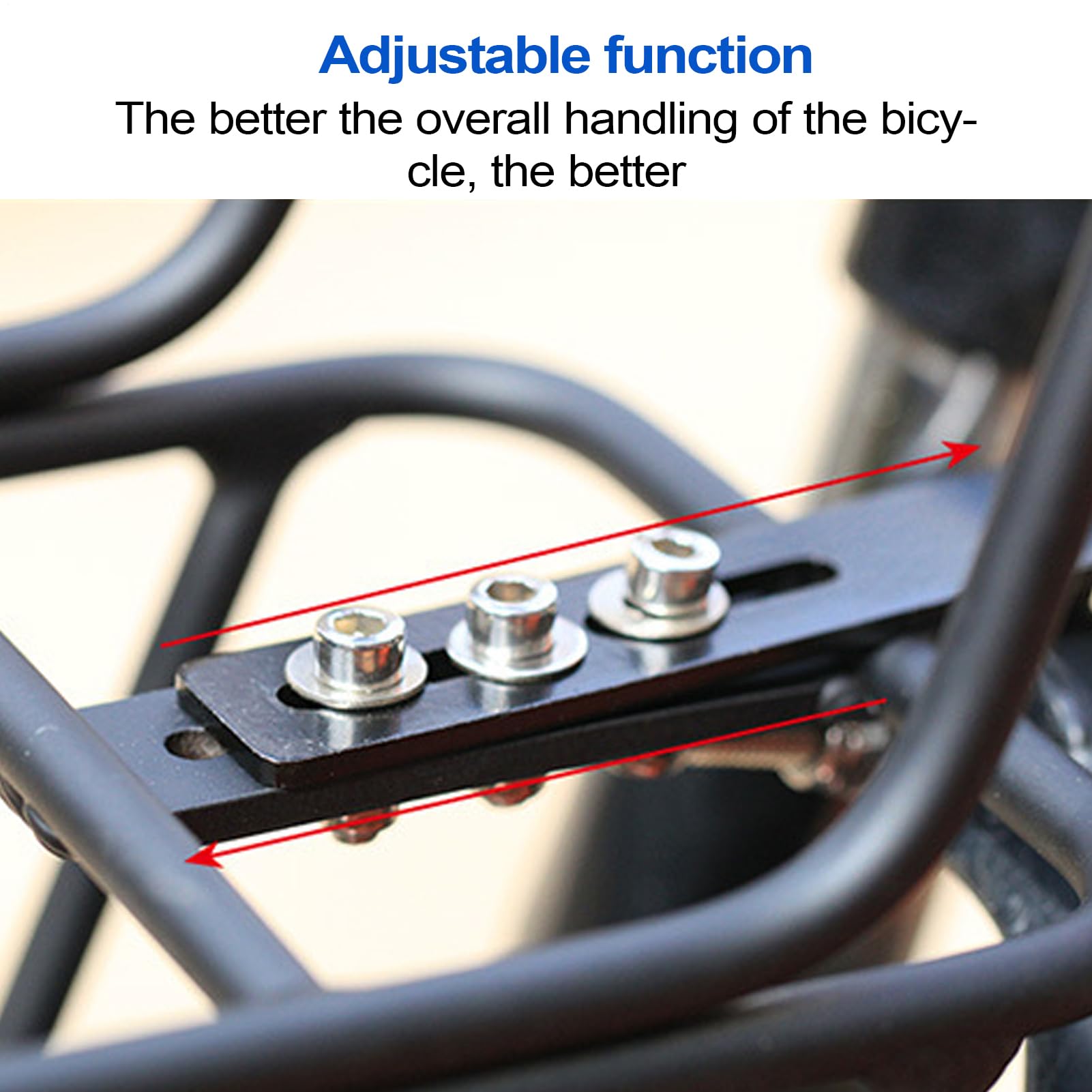 Bike Cestino Posteriore - Cesto Bici Anteriore Pieghevole | Cesto Cargo A Rack In Bicicletta | Basket Davanti In Bici Da Viaggio | Easy Assembly Precise Sturdy Bike Storage | Per Lo Shopping