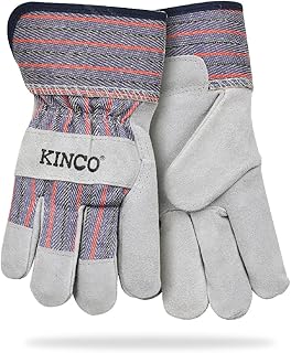 Kinco 035117150041 Cowhide Leather Palm Multi Purpose Gloves, Medium, Single Pair