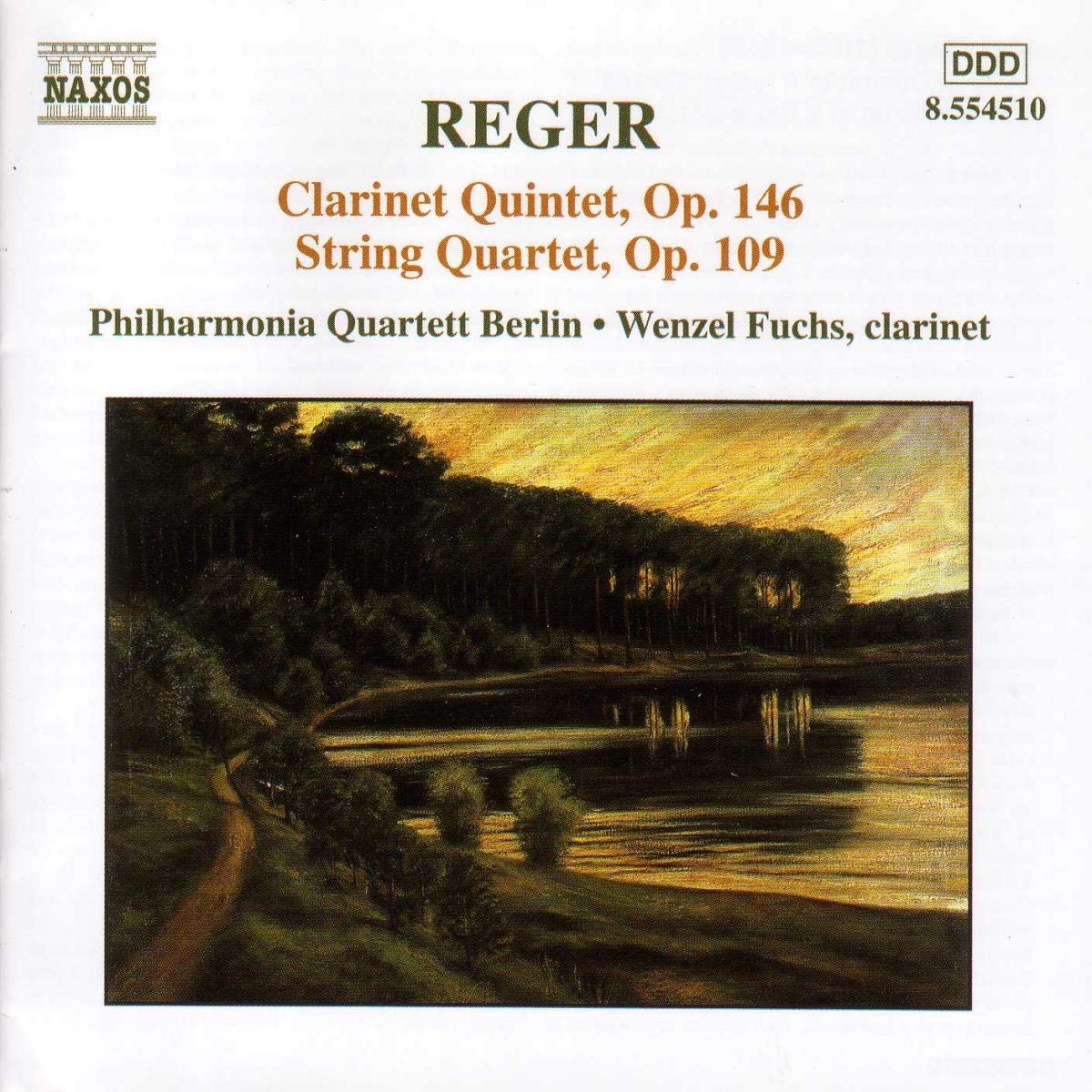 Reger: Clarinet Quintet & String Quartet
