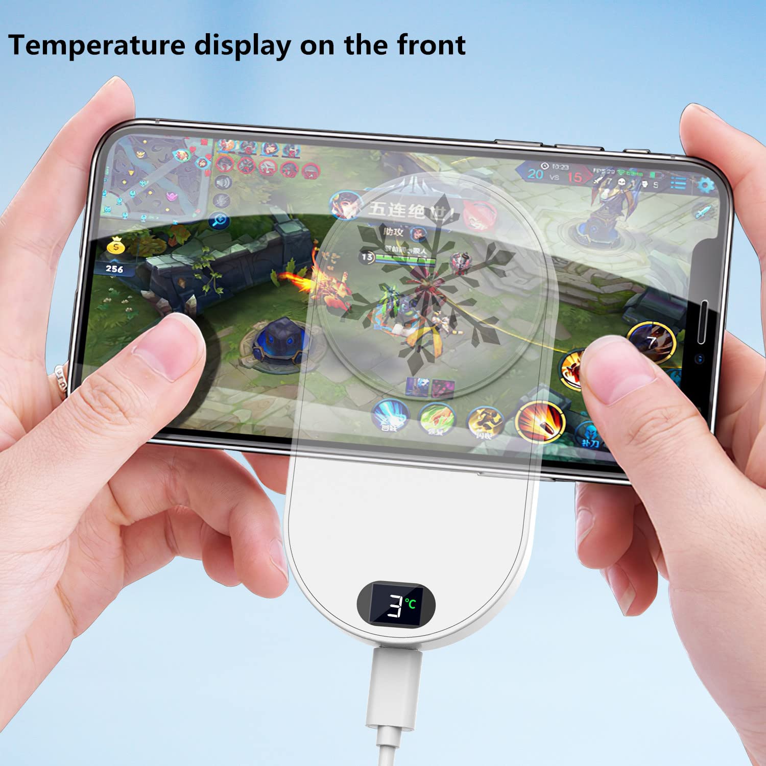Snapklik.com : LONGFITE Phone Cooler Magnetic Ultra Thin Radiator