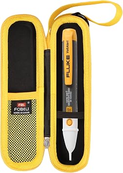 FBLFOBELI Hard Case for Klein Tools NCVT1P/NCVT3P/NCVT-5A/NCVT2P & Fluke Networks FIBERLERT-125 Cable Tester/1AC/1LAC/2AC/LVD2/FLK2AC Non-Contact Volt Alert Voltage Tester Pen
