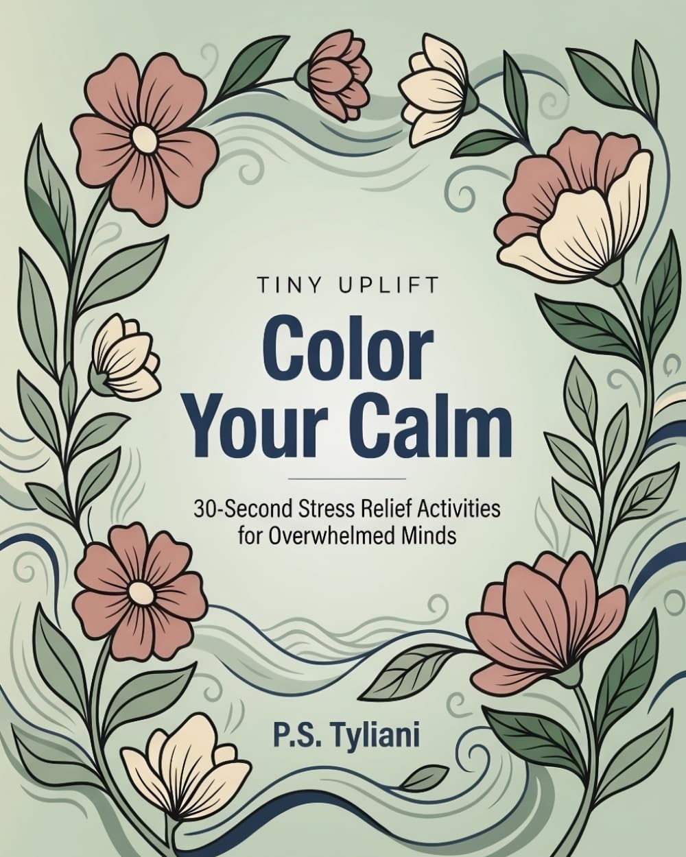 Tiny Uplift: Color Your Calm: 30-Second Stress Relief Activities for Overwhelmed Minds