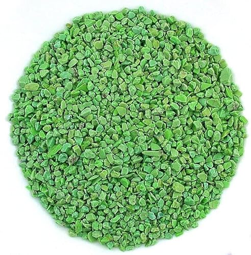 Half Ounce Resin Gaspeite Variscite Color Craft Inlay Chip 4mm and Less