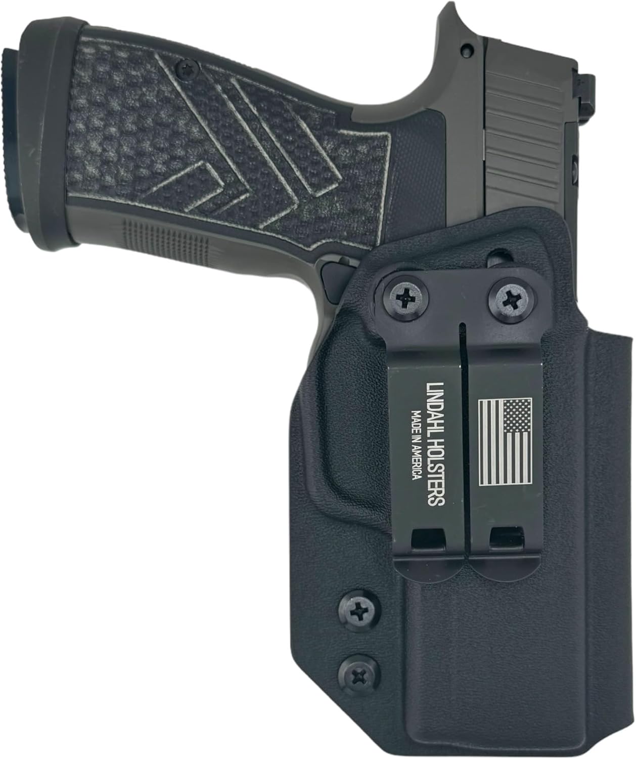 IWB Compatible with Sig P365-AXG Legion Holster - Optic Ready - Inside The Waistband Concealed Carry - Adjustable Cant and Retention Kydex Holster - Made in The USA