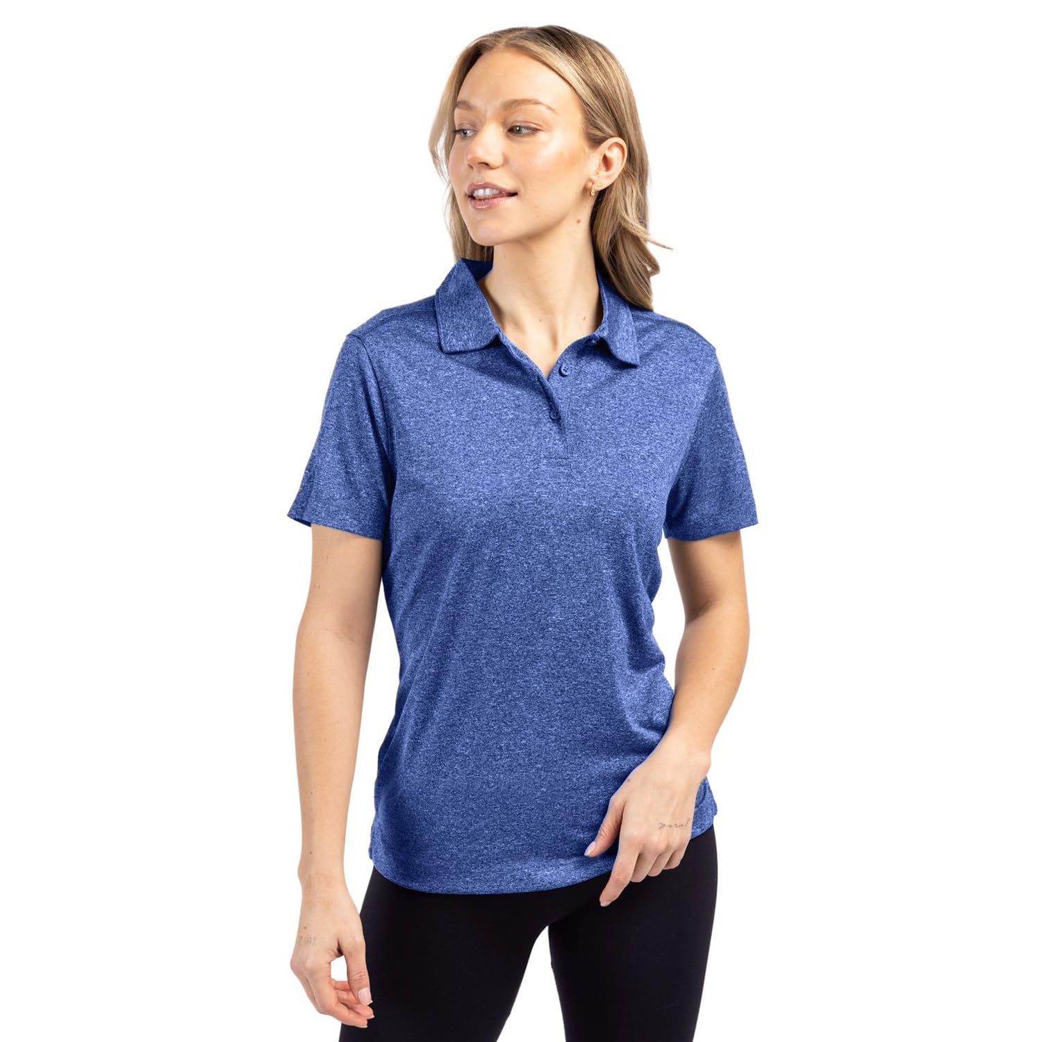 CliqueCharge Active Womens Short Sleeve Polo