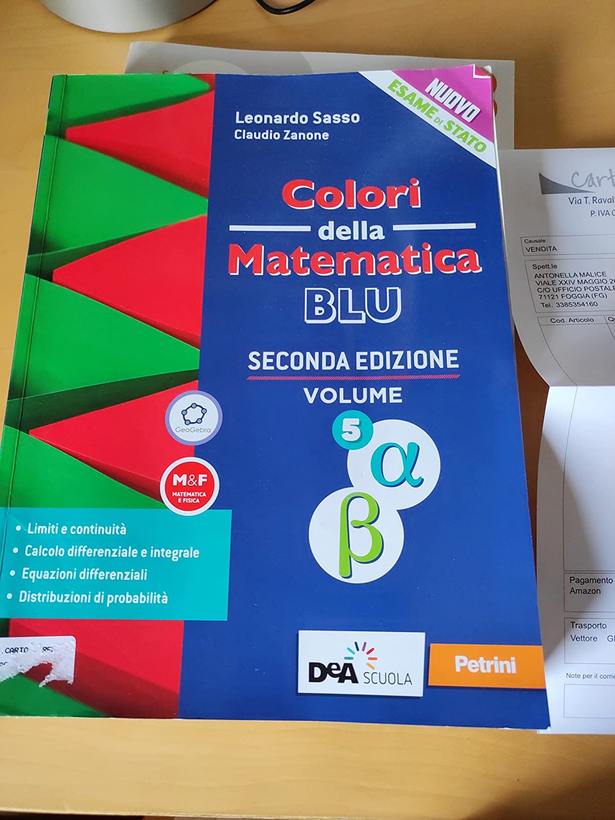 tutti i colori della matematica edizione azzurra