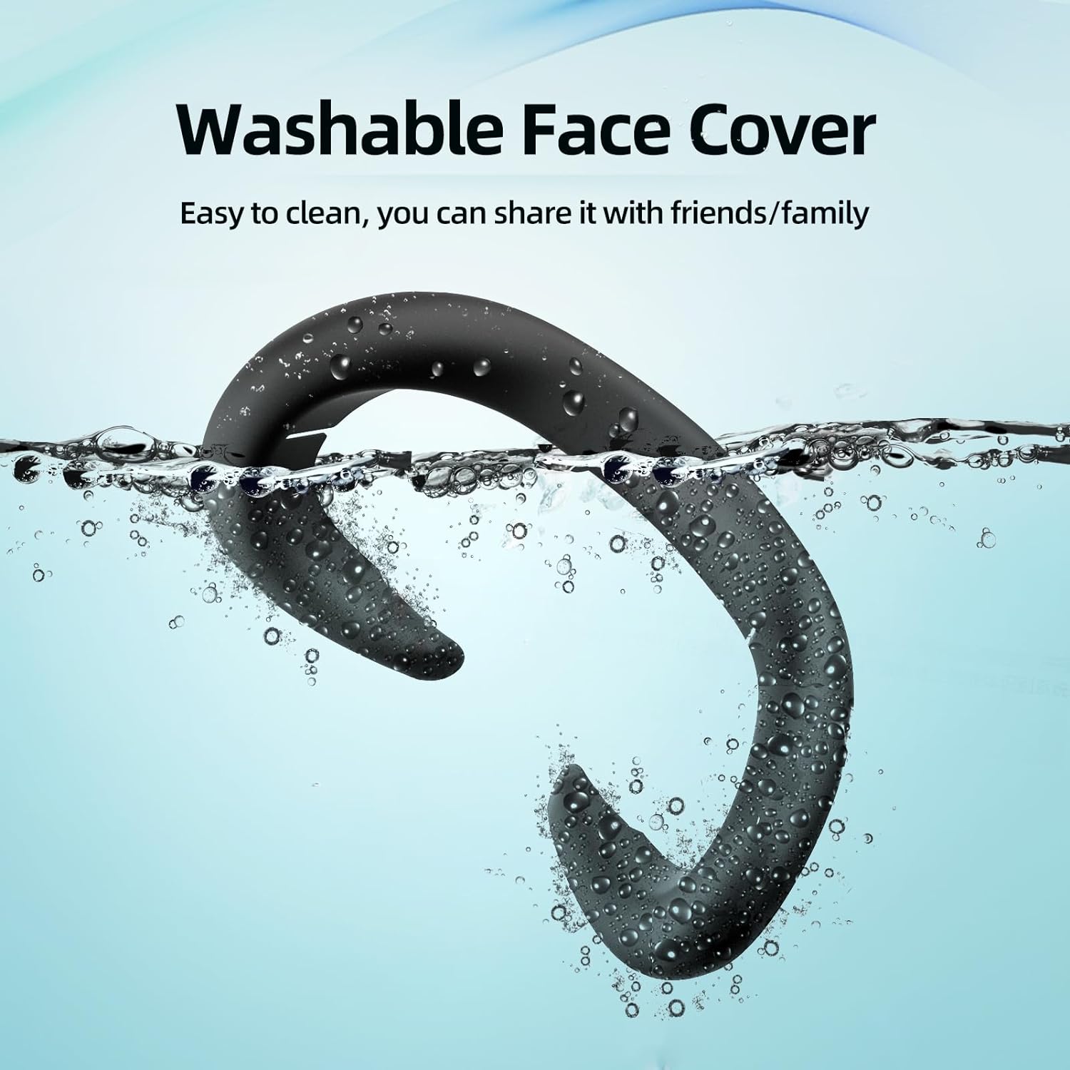 AMVR Upgraded Controller Grips Cover & Face Cover Compatible with Meta/Oculus Quest 3 Accessories