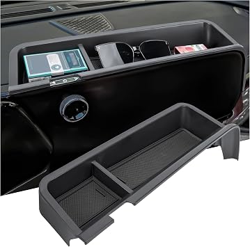 Dashboard Tray for 2024-2026 Chevy Traverse Accessories | Not for 2024 Chevy Traverse Limited, Extra Dashboard Storage, ABS Matte Finish, Optional Adhesive Tape, Interior Accessories