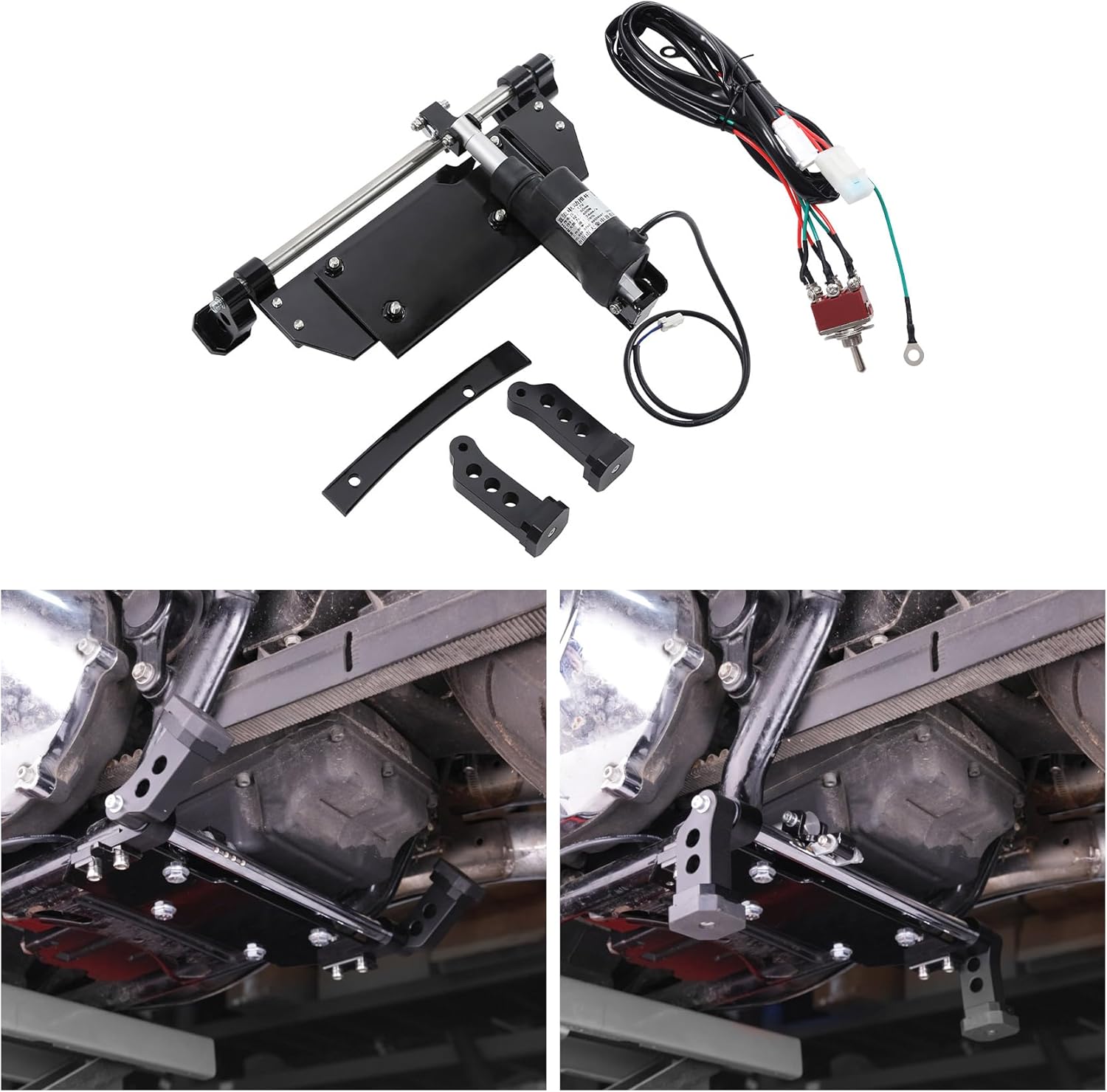 XMT-MOTO Electric Center Stand Kit Fit for Harley Davidson Touring road glide road king ultra street glide electra glide 2009-2016