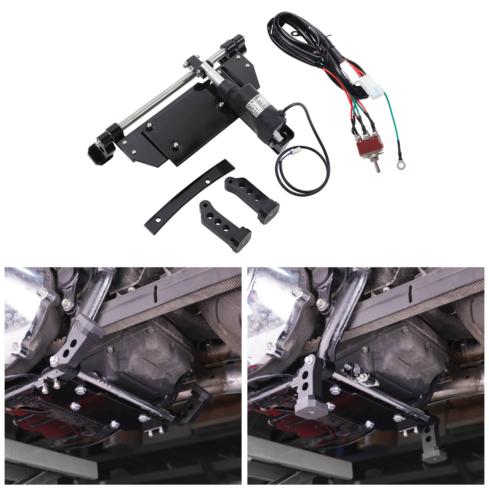 Electric Center Stand Kit fits for Harley Davidson Touring road glide, road king, ultra, street glide, electra glide 2009-2016