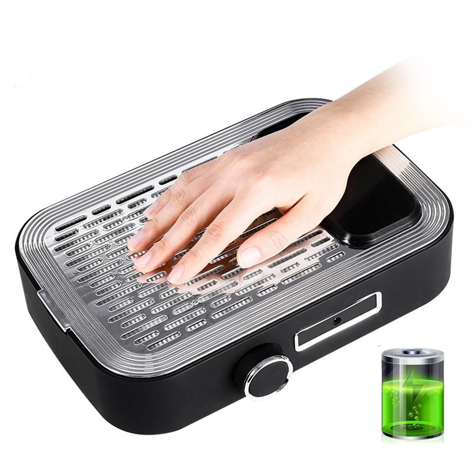 Odpylacz do paznokci 150W HighPower odpylacz do paznokci serwetki do paznokci wentylator do kurzu silne ssanie profesjonalne narzędzia do Manicure i Pedicure Salon paznokci do codziennej pielęgnacji p