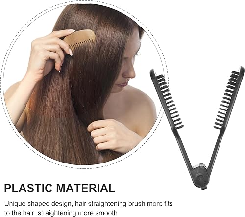 Miniatura 9 de Peines Alisar Peine Pinza Pinceles Cepillo alisador de doble cara Cepillo alisador Cepillo alisador Cepillo para mujeres Cepillo de doble cara Mane
