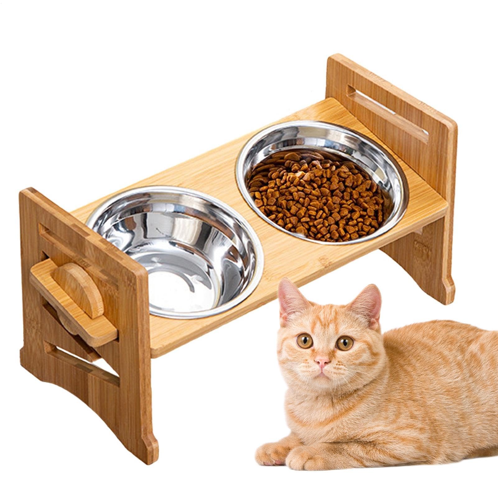 Erhöhte Futternäpfe für Hunde, stehend, Futternäpfe, Katzen, Wasser