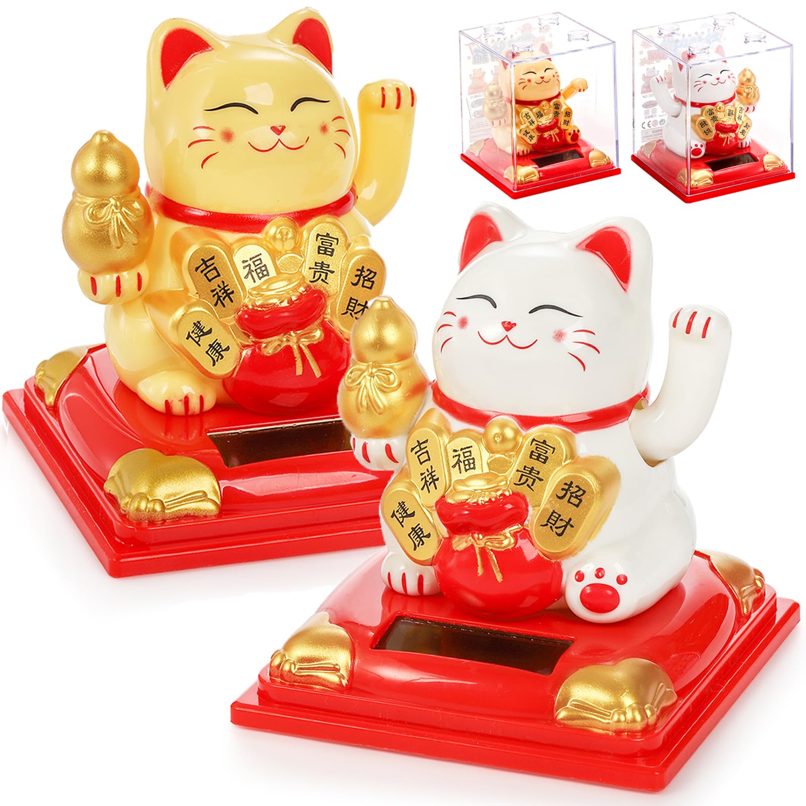 パンドラ Cute Fortune Cat Charm s-l400.jpg