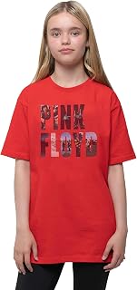 Kids T Shirt Echoes Album Montage Band Logo New Official Red Ages 5-14 Yrs