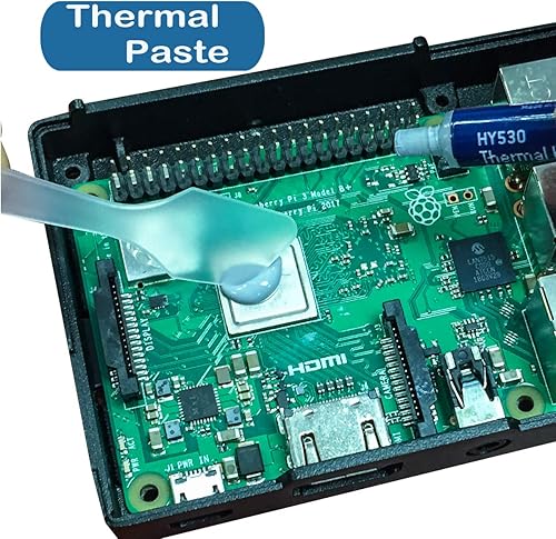 Miniatura 9 de Vilros Raspberry Pi 4 8GB Kit básico de inicio con caja de aleación de aluminio de refrigeración automática resistente (plata)