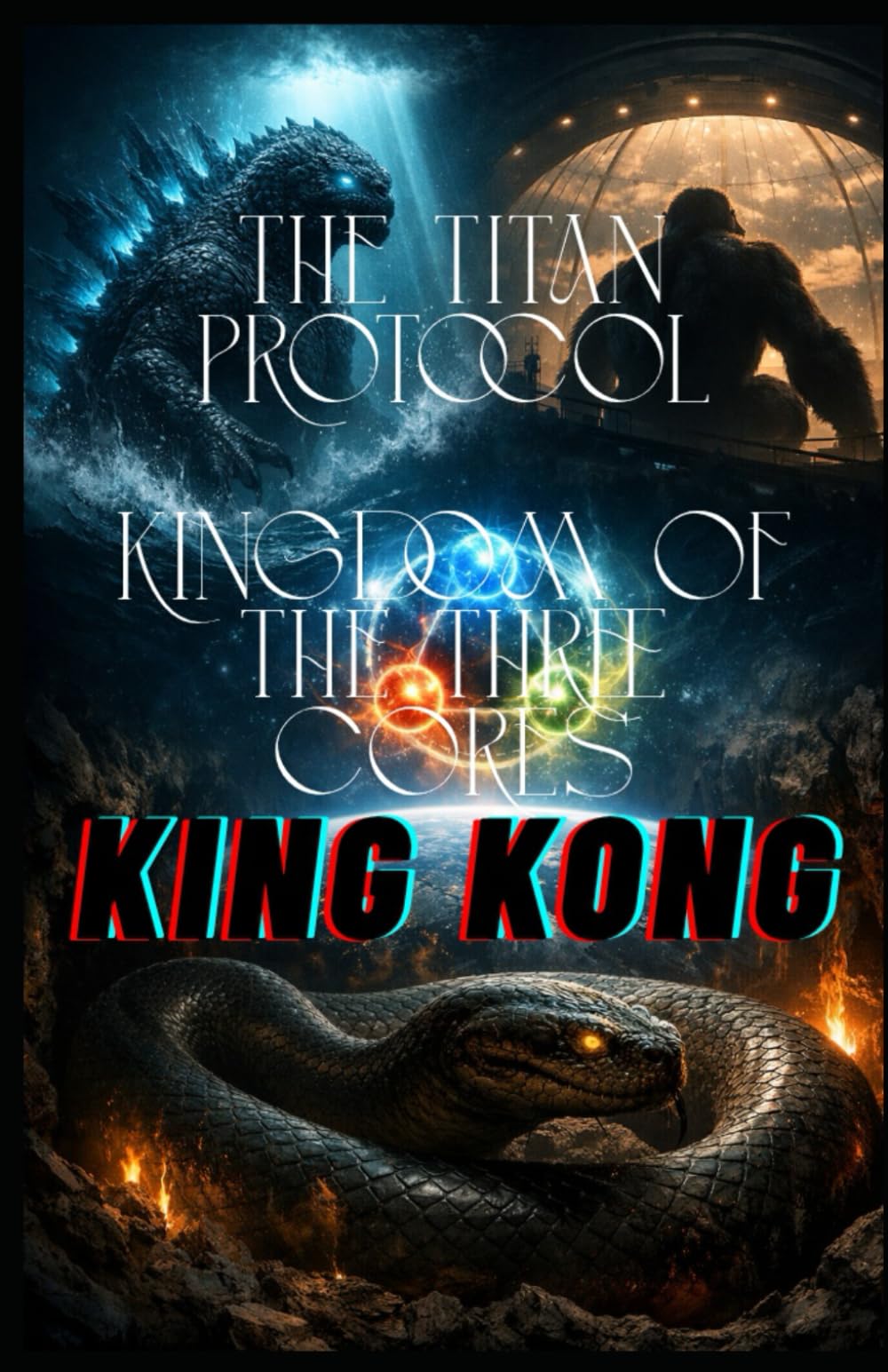 KINGDOM OF THE THREE CORES: The Titan Protocol - KING KONG: 2 (The Titan Protocol (By Tajirul Sk))