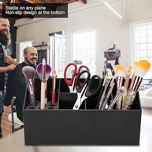 Miniatura 6 de Soporte de tijeras para salón de belleza, soporte para herramientas de peluquero, soporte para tijeras de corte de pelo para peluquería o uso