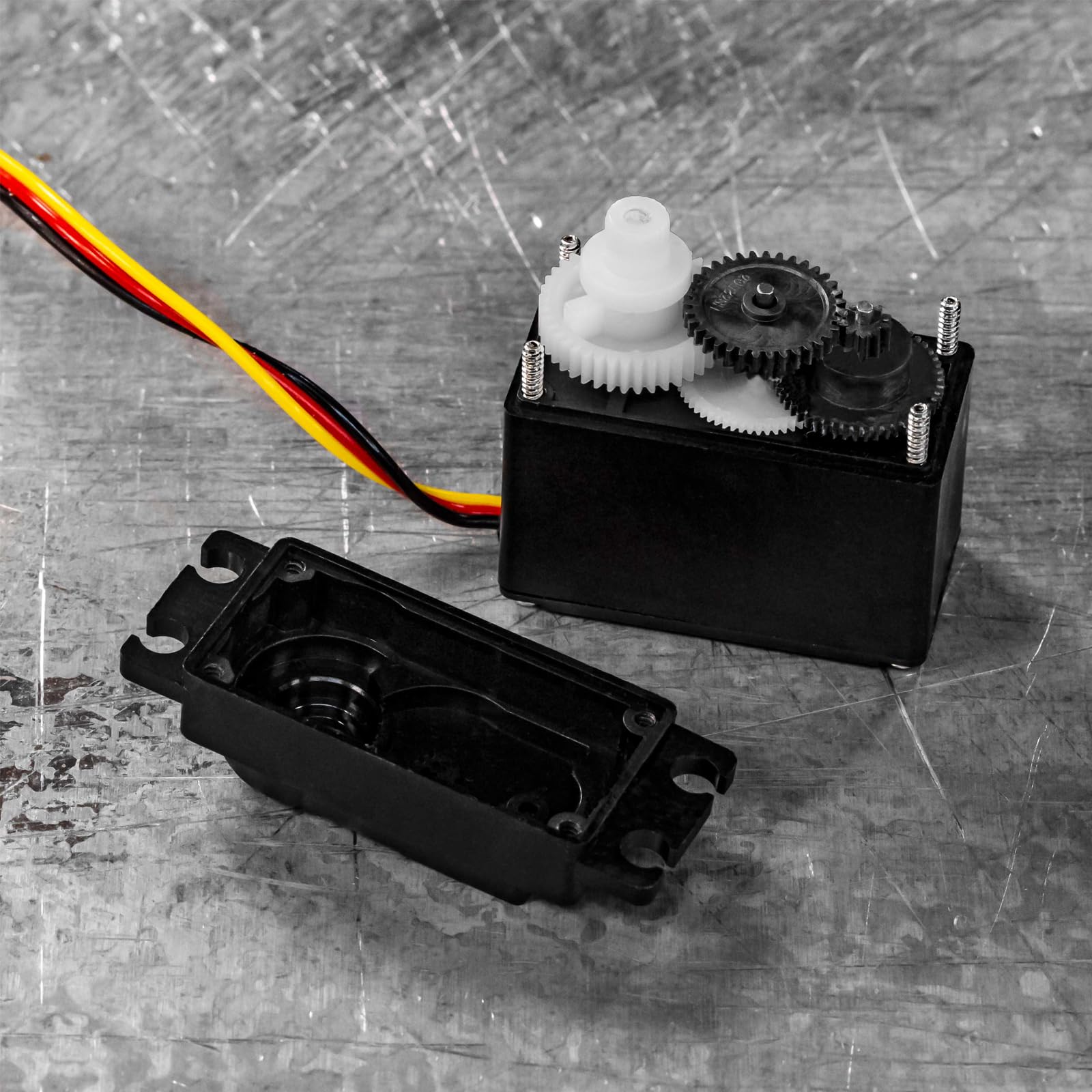 Buddy RC Hitec HS-322HD Servo estándar, rendimiento duradero y fiable (1 unidad)