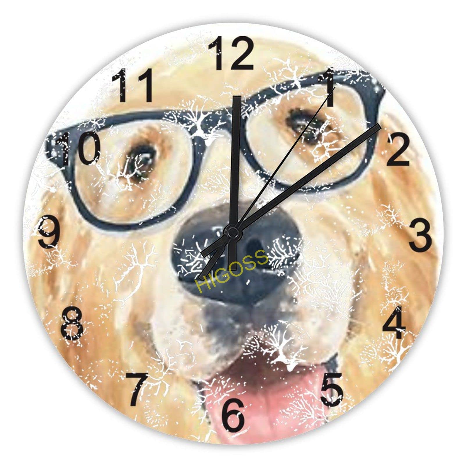 Horloge murale bois sans tic-tac finie la distraction au bureau