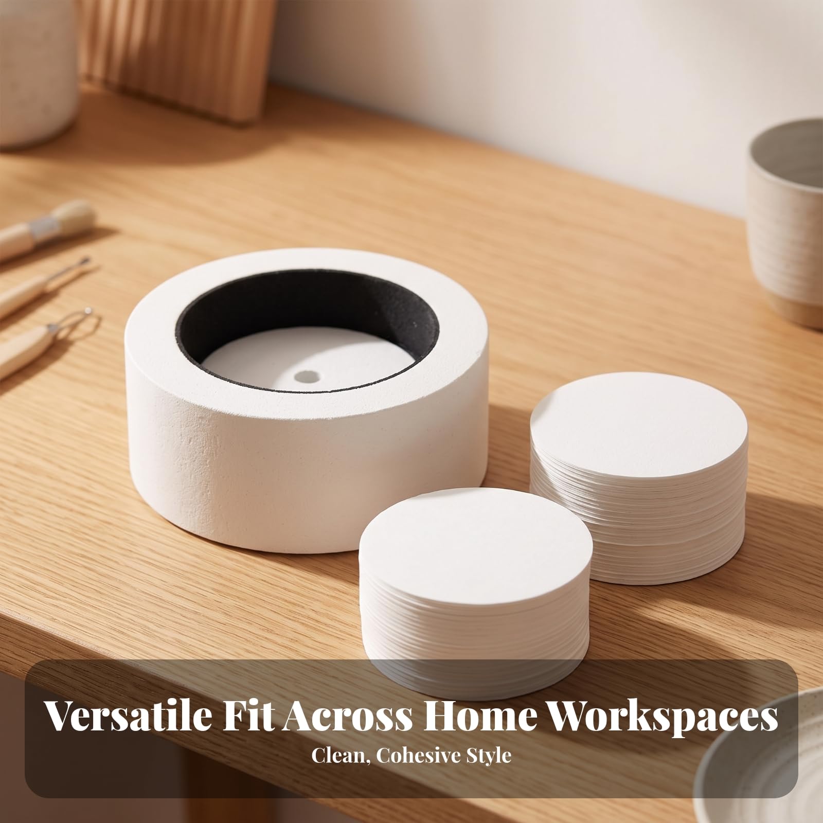 Horno Vitrofusión con Lámina Protector Grueso, Antiadherente, Horno para Vidrio con lámina Fibra, r doméstico, L