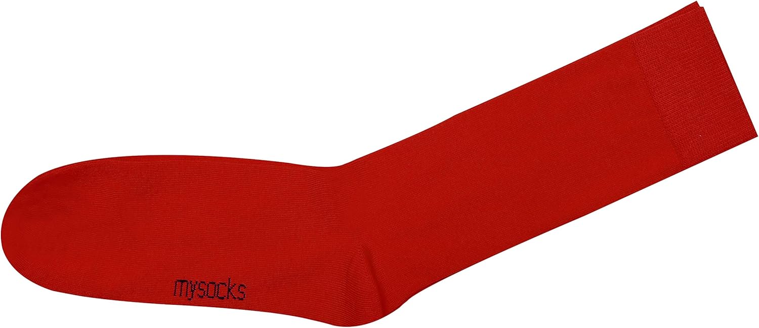 Mysocks Unisex Extra Fine Combed Cotton Crew Socks |5 Pairs Set | Seamless Toe | Make Your Steps Enjoyable