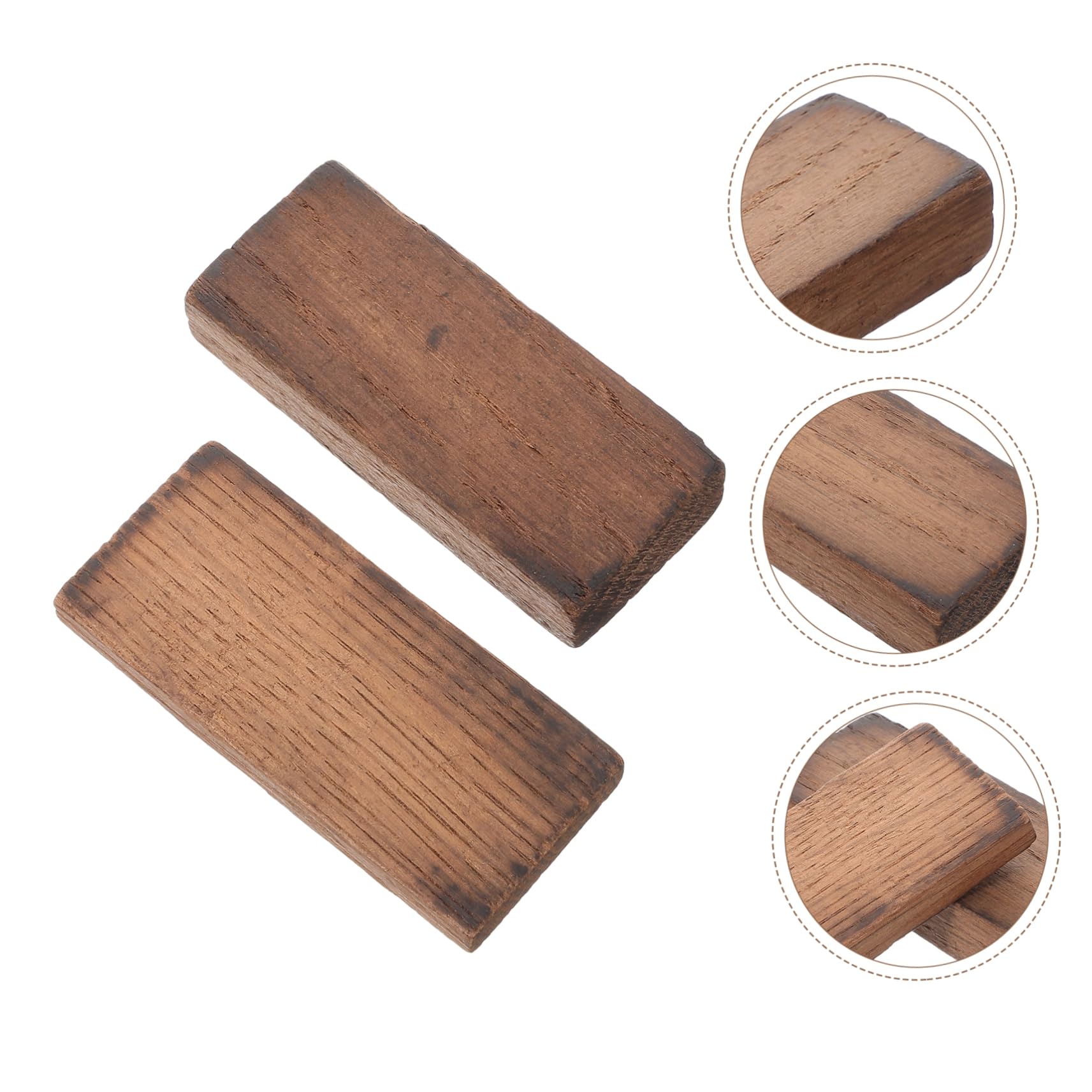 1set Blocchi di Legno per Invecchiamento Vino Rosso Potenziato per Vinificazione Casalinga di Quercia Francese Design Rustico e Naturale