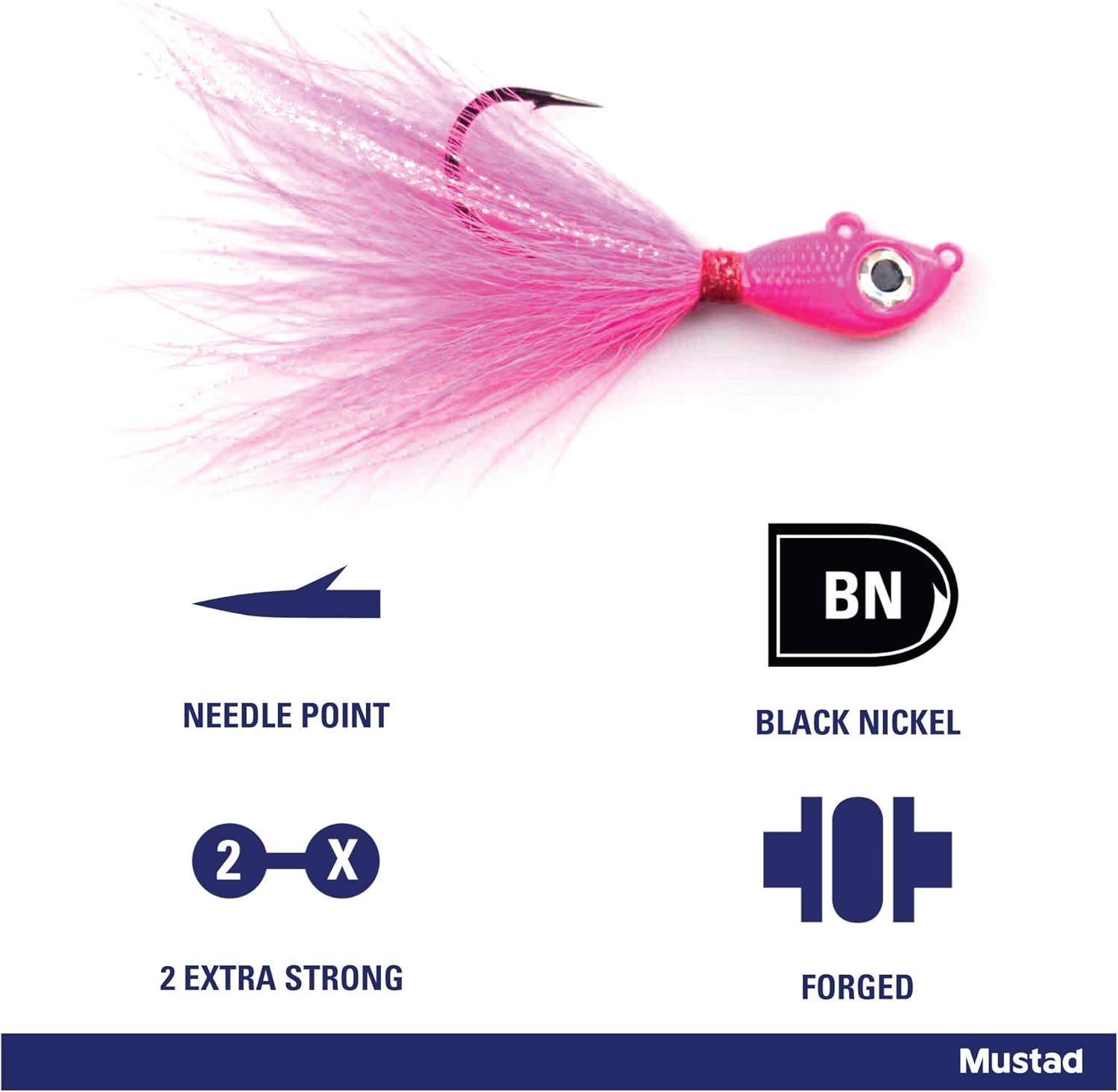 Bucktail Jig Hook, 1 Piece