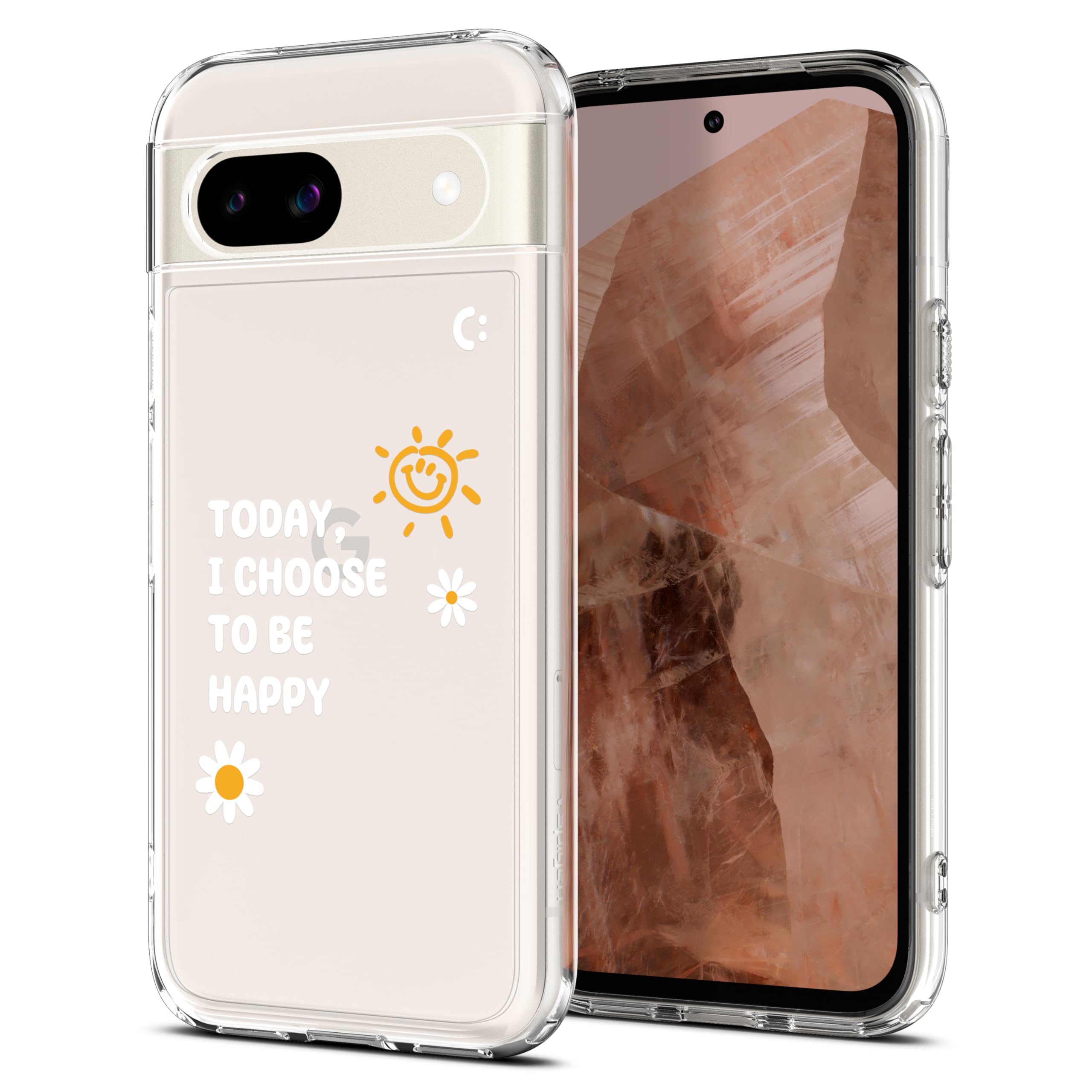 Amazon.co.jp: Spigen コラボレーション Pixel 8a ケース クリア