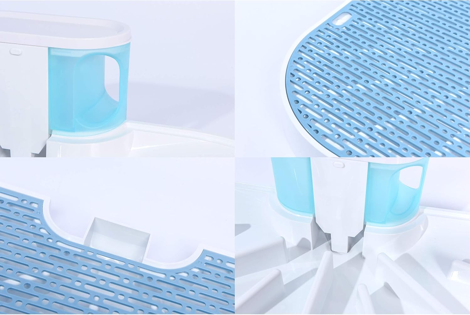 HYERSPACE Smart Dog Toilet for Pets 23.6“x16” Dogs Indoor Potty Training Pads, Puppy Potty Tray, Automatic Urine Collection, Mute Pumping, Long Battery Life, No More Paper Pads : Pet Supplies