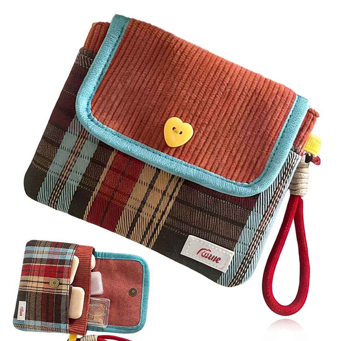 Borsa Per Cosmetici Da Viaggio Donna, Trousse Da Borsetta Ragazza, Beauty Case Viaggio Rossetti, Organizer Coste, Mini Pochette Trucchi, Borsa Cosmetica Pratica Ed Elegante Con Chiusura Lampo