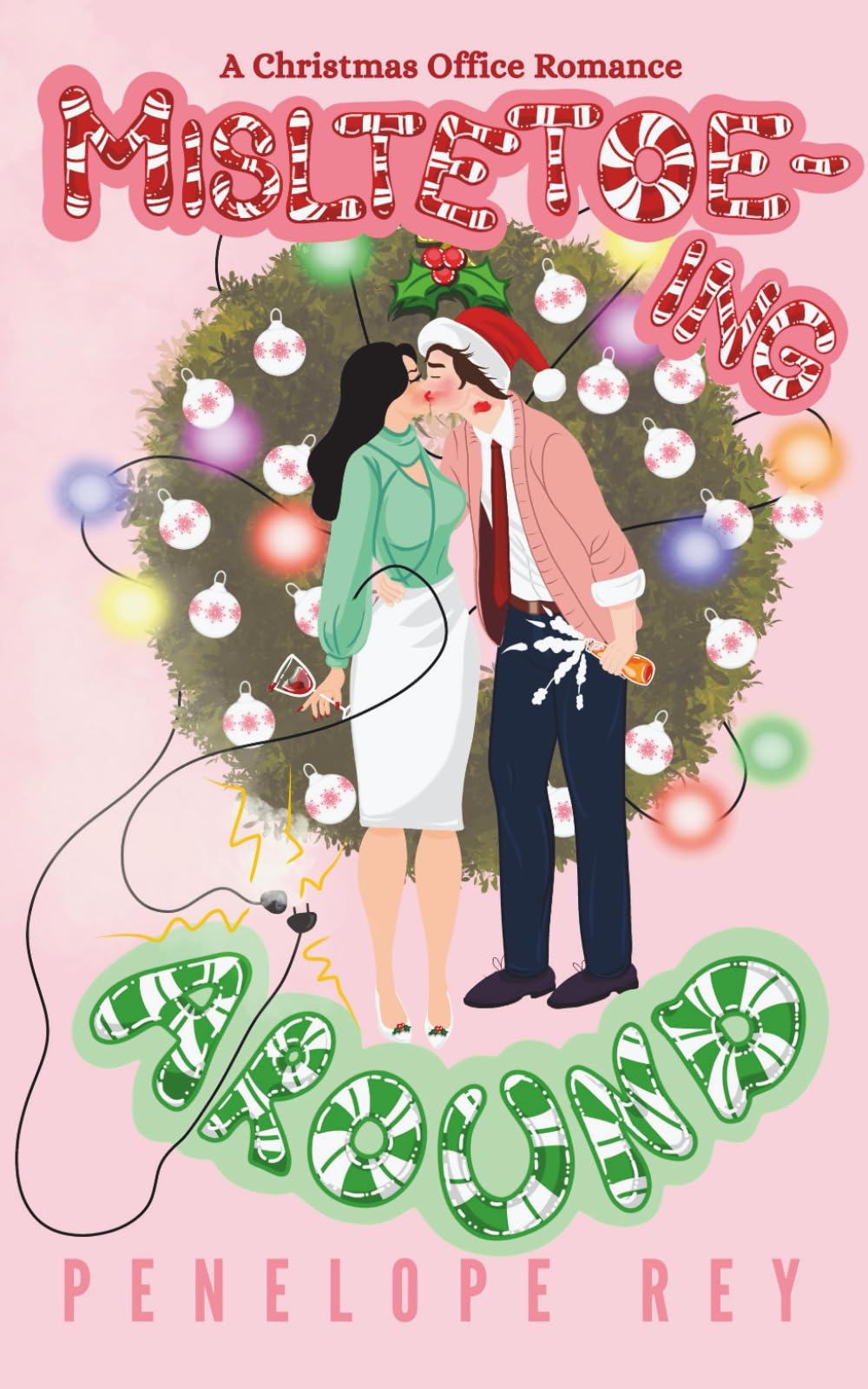 Mistletoeing Around: A Spicy Christmas Office Romance (The Christmas Romance Series)