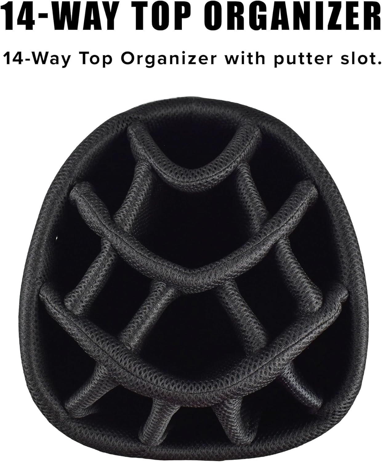 Hot-Z 2.5 Deluxe 14 Way Divider Golf Cart Bag