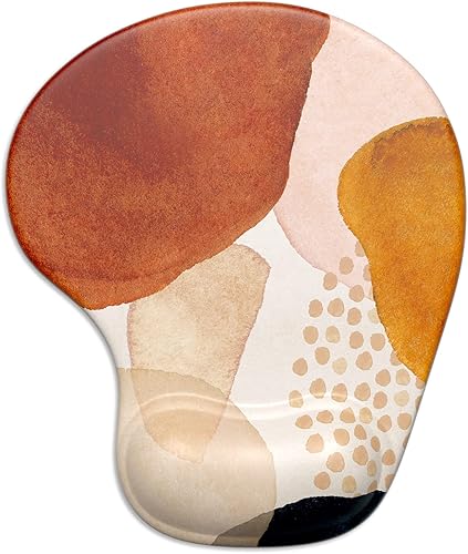 ITNRSIIET Alfombrilla para mouse, alfombrilla de mouse con reposamuñecas, alfombrilla de mouse para mouse inalámbrico, ergonómica, bonita,