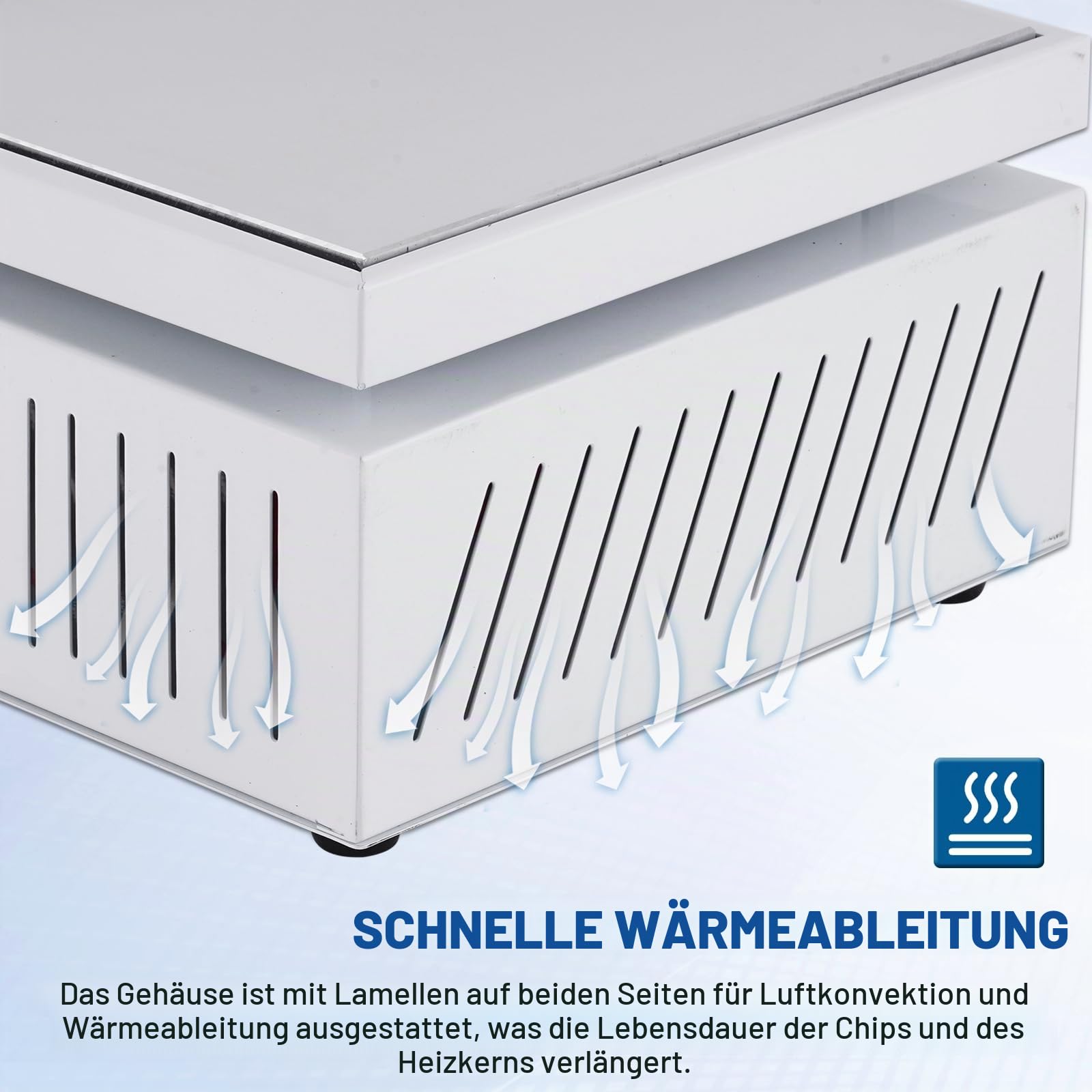 YUCHENGTECH 700W Lötstation-Heizplatte 200x200mm 0-400℃ einstellbar mit LCD