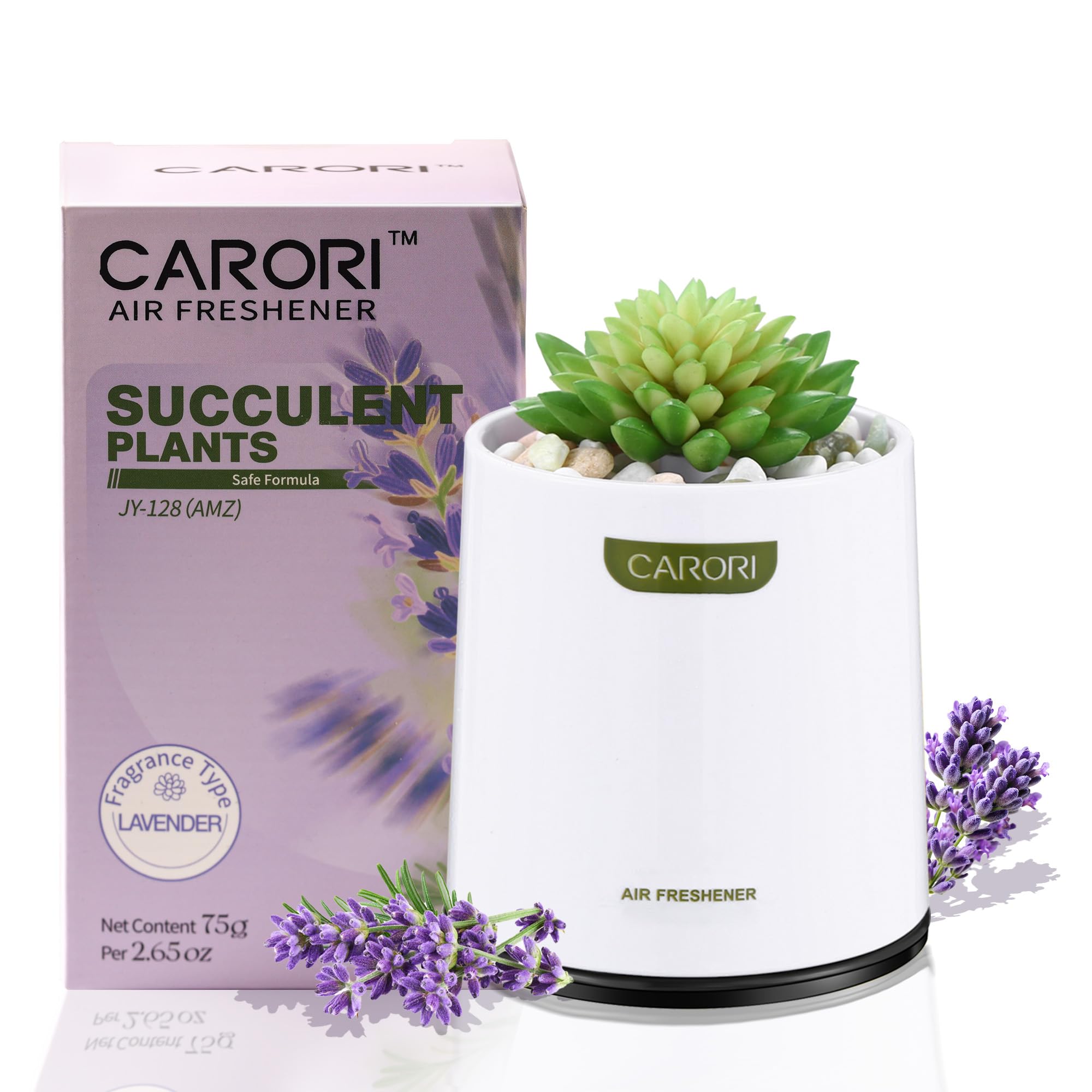 Artificial Succulent Plants with Subtle Lavender Scent Faux Indoor Plants for Home Decor Small Fake Plant for Bathroom