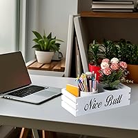 Vista 8 de Hello Sweet Cheeks Caja de decoración de baño, caja de decoración de baño VOOWO Nice Butt, divertido soporte de papel higiénico, caja de papel